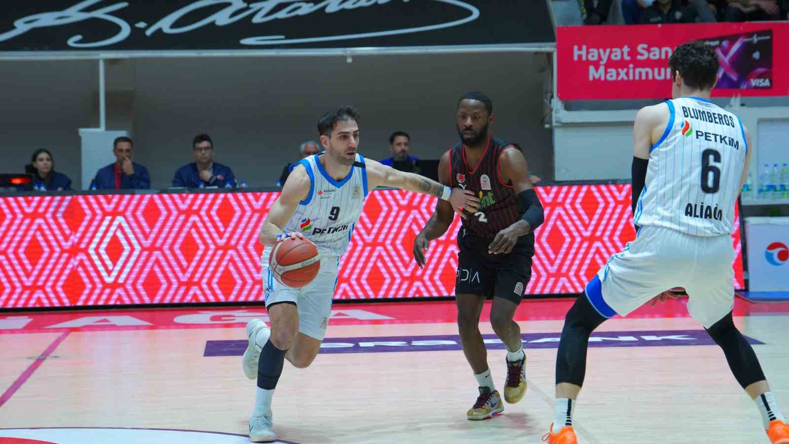Basketbol S&uuml;per Ligi: Aliağa Petkimspor: 100 - Manisa Basket: 87
