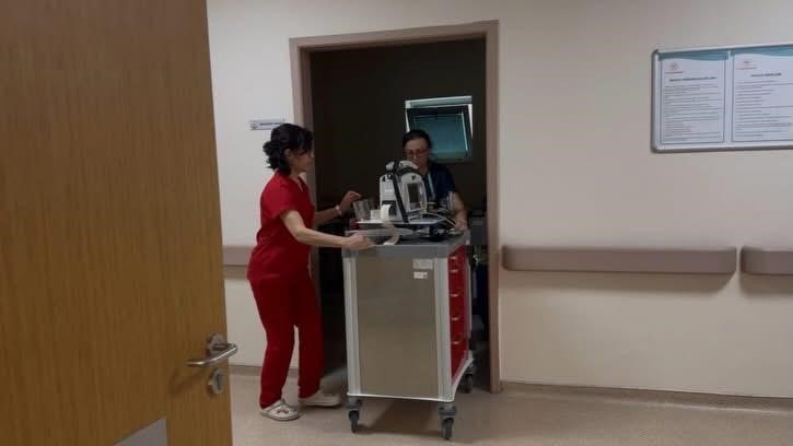 Babaeski Devlet Hastanesi&rsquo;nde "Mavi Kod" tatbikatı başarıyla ger&ccedil;ekleştirildi
