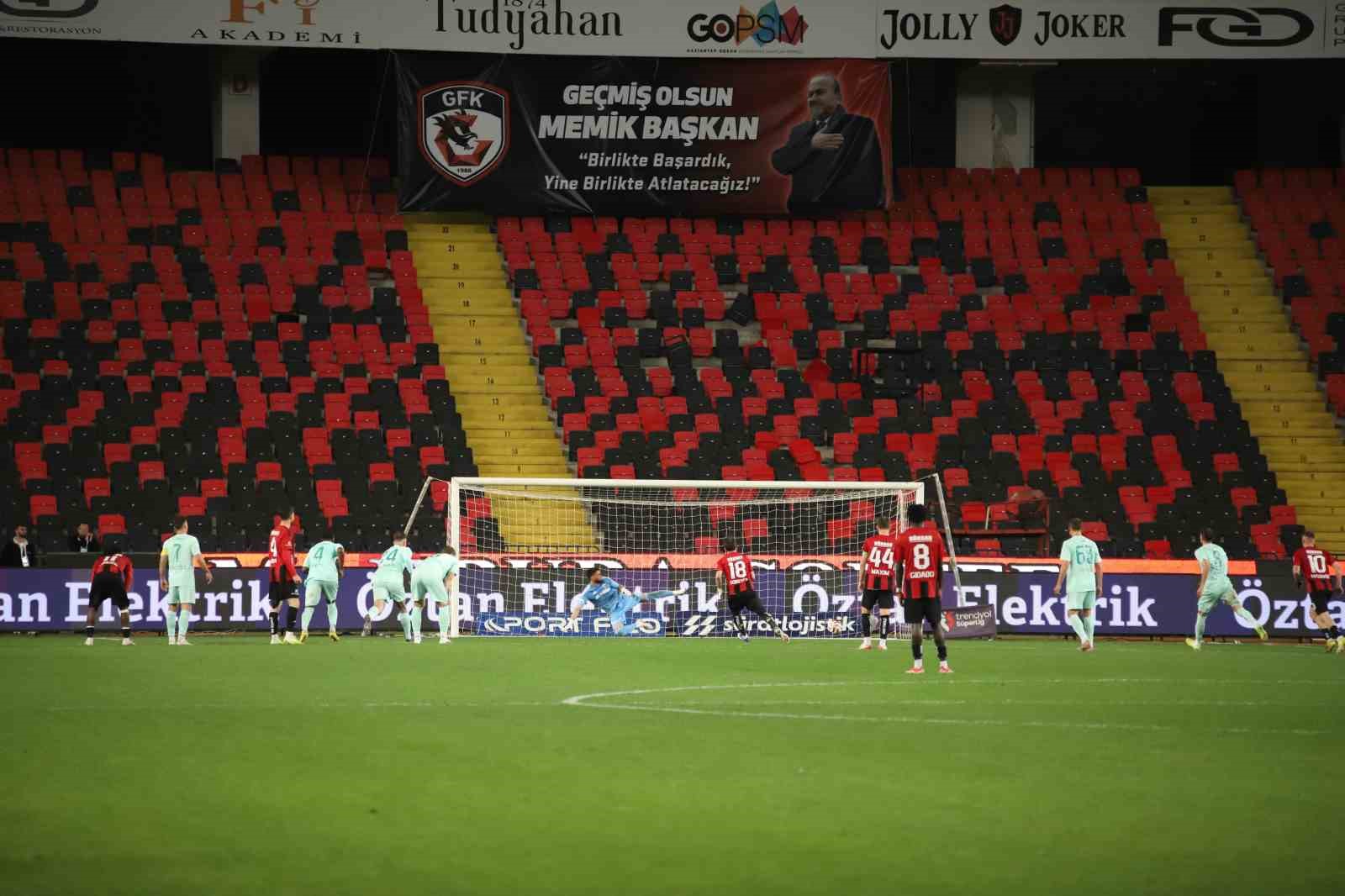 Trendyol S&uuml;per Lig: Gaziantep FK: 3 - Kayserispor: 0 (Ma&ccedil; sonucu)
