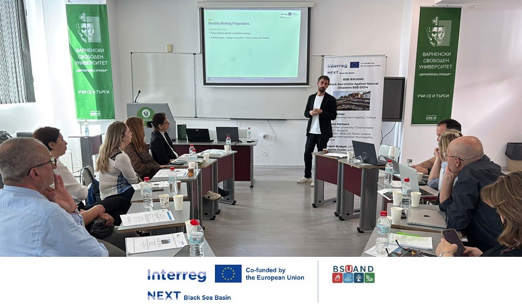 Karadeniz&rsquo;in afetle m&uuml;cadelesinde Varna buluşması: Bsuand projesi hız kesmeden ilerliyor
