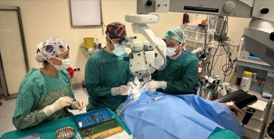 Kırklareli&rsquo;nde bir ilk: Kornea nakli başarıyla ger&ccedil;ekleştirildi
