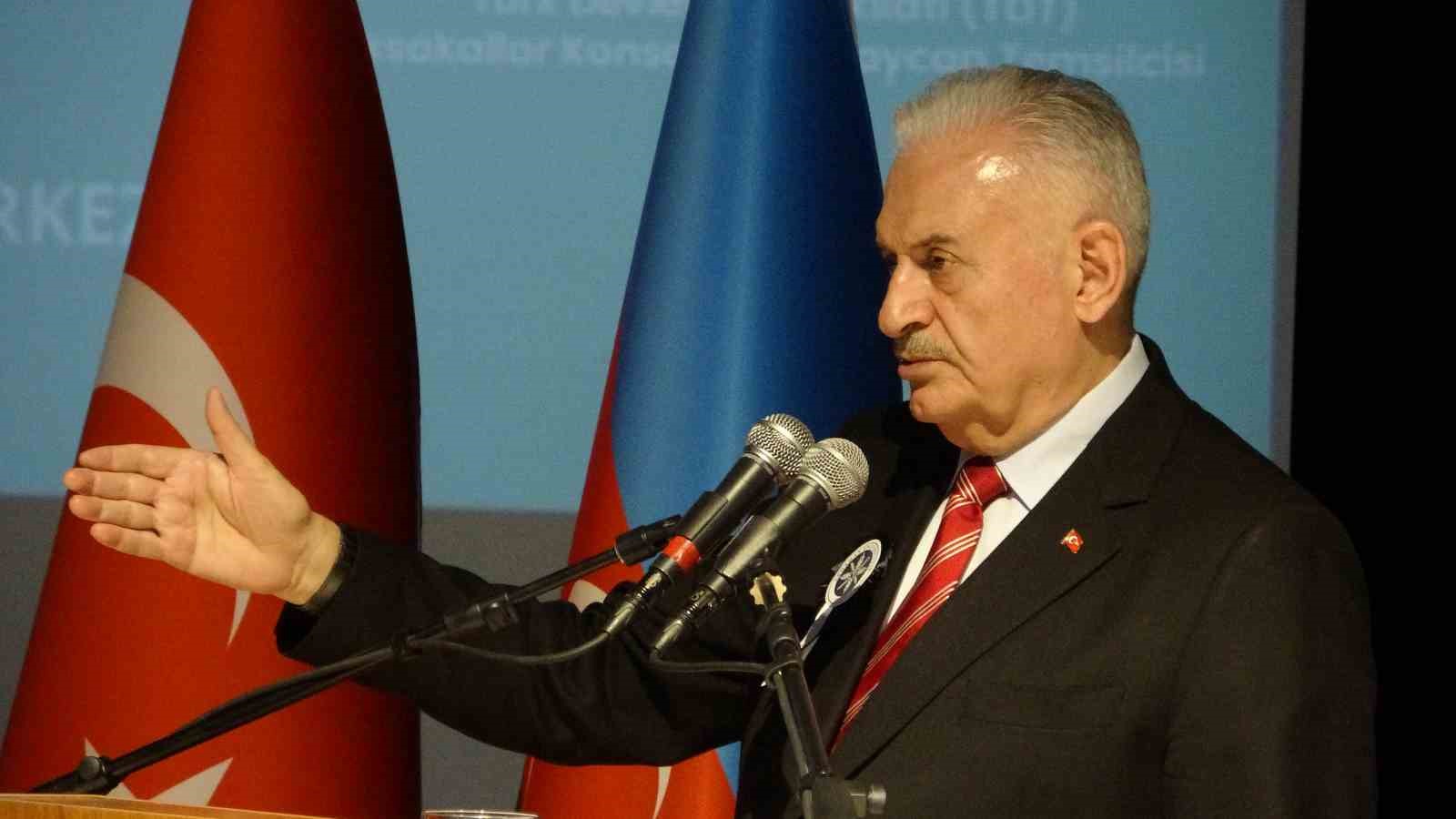 Binali Yıldırım&rsquo;a fahri doktora &uuml;nvanı verildi
