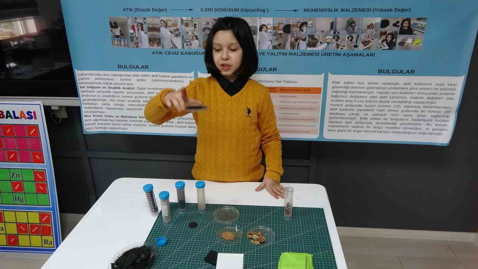 Ceviz kabuğundan yalıtım malzemesi geliştirdi, hedefinde T&uuml;rkiye birinciliği var
