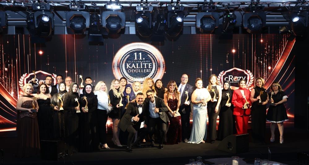 11. Uluslararası Altın Kalite &Ouml;d&uuml;lleri sahiplerini buldu