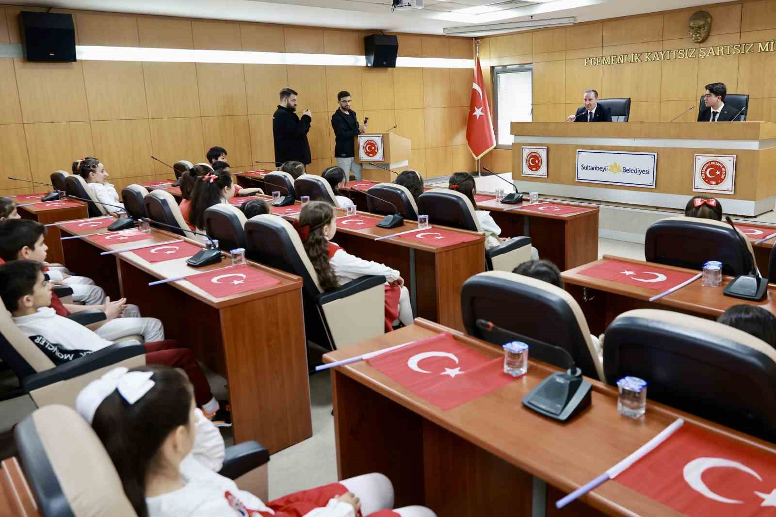 Sultanbeyli meclisi &ccedil;ocuklarda

