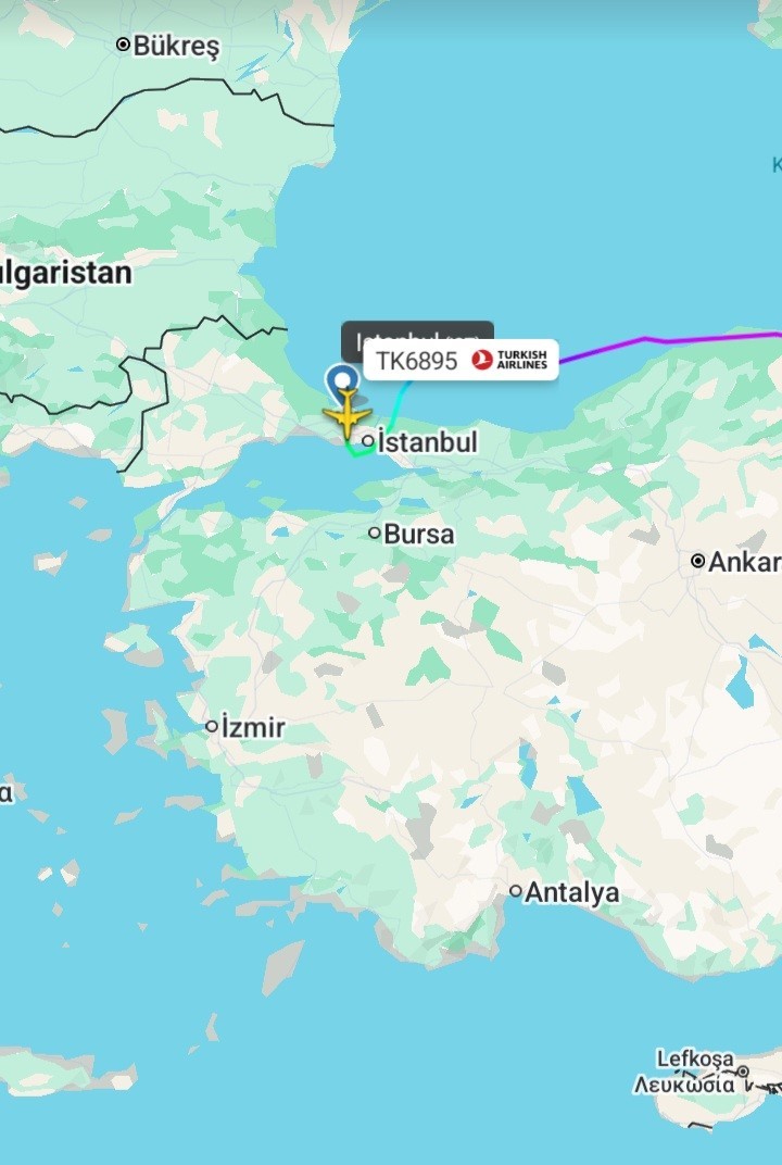 İran&rsquo;da mahsur kalan THY u&ccedil;ağı yurda d&ouml;nd&uuml;
