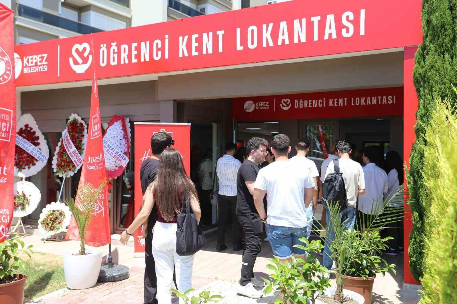 Kepez Kent Lokantası&rsquo;na vatandaşlardan yoğun ilgi
