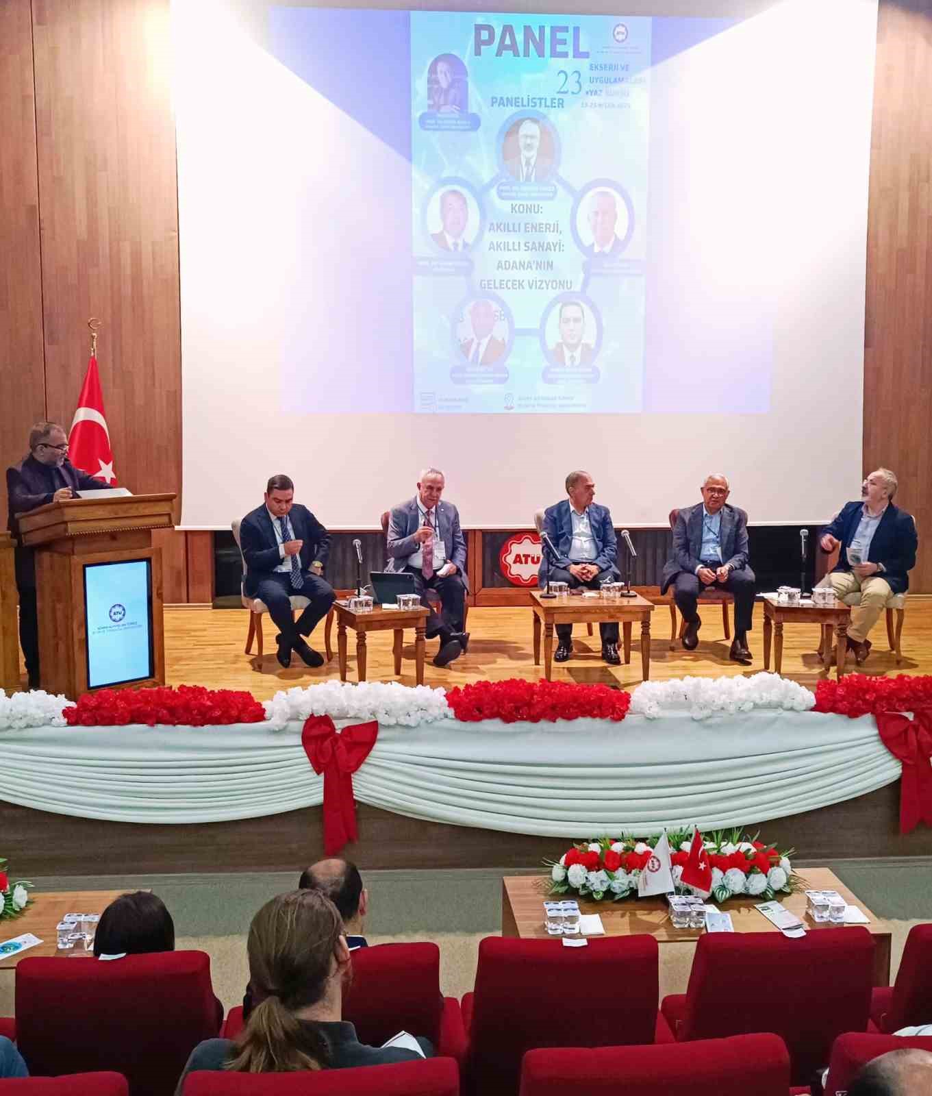 Adana&rsquo;nın gelecek vizyonu bu panelde &ccedil;izildi: "Akıllı Enerji, Akıllı Sanayi"
