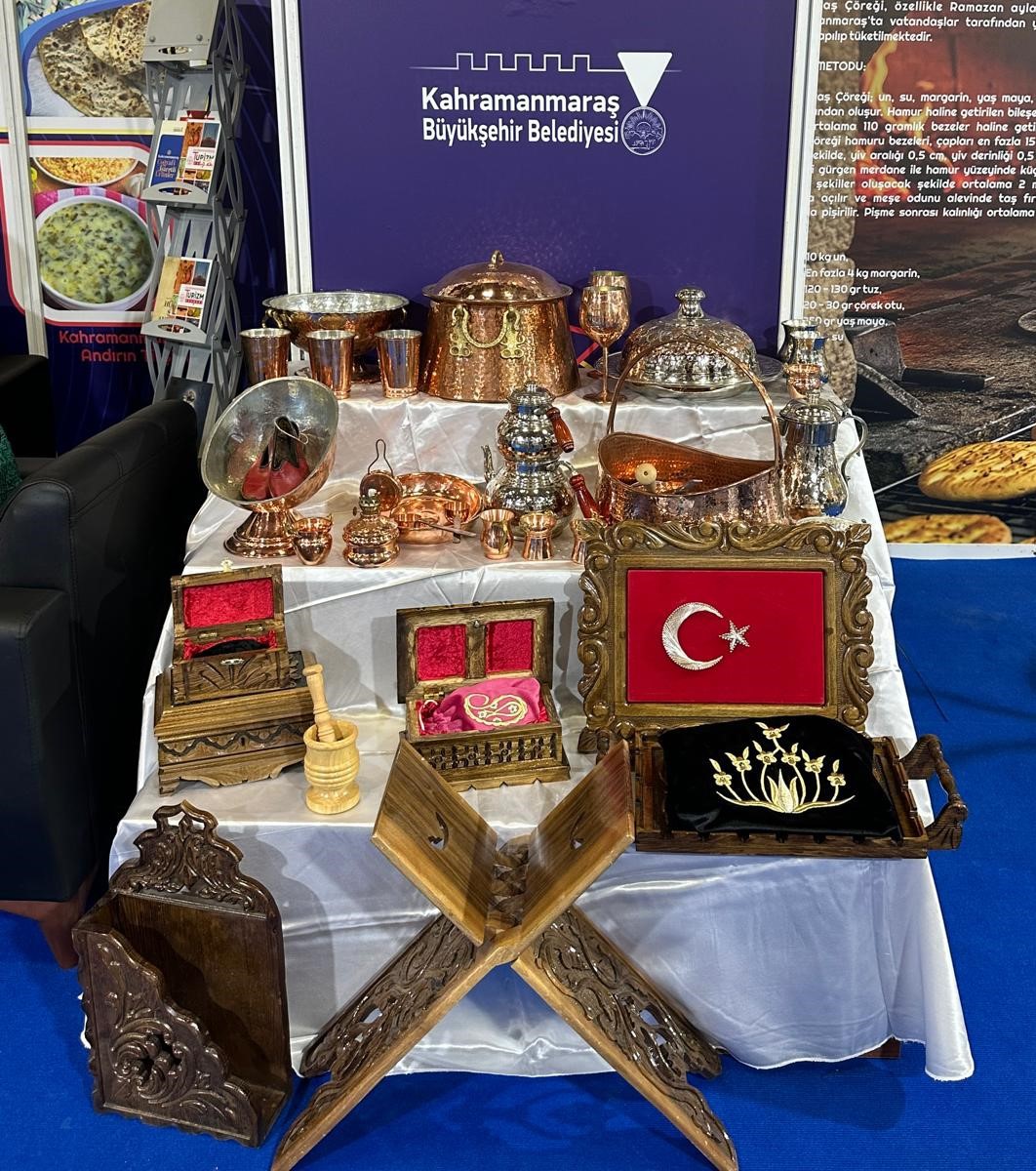 Kahramanmaraş, gastronomisi ve el sanatlarıyla Antalya&rsquo;da g&ouml;z doldurdu
