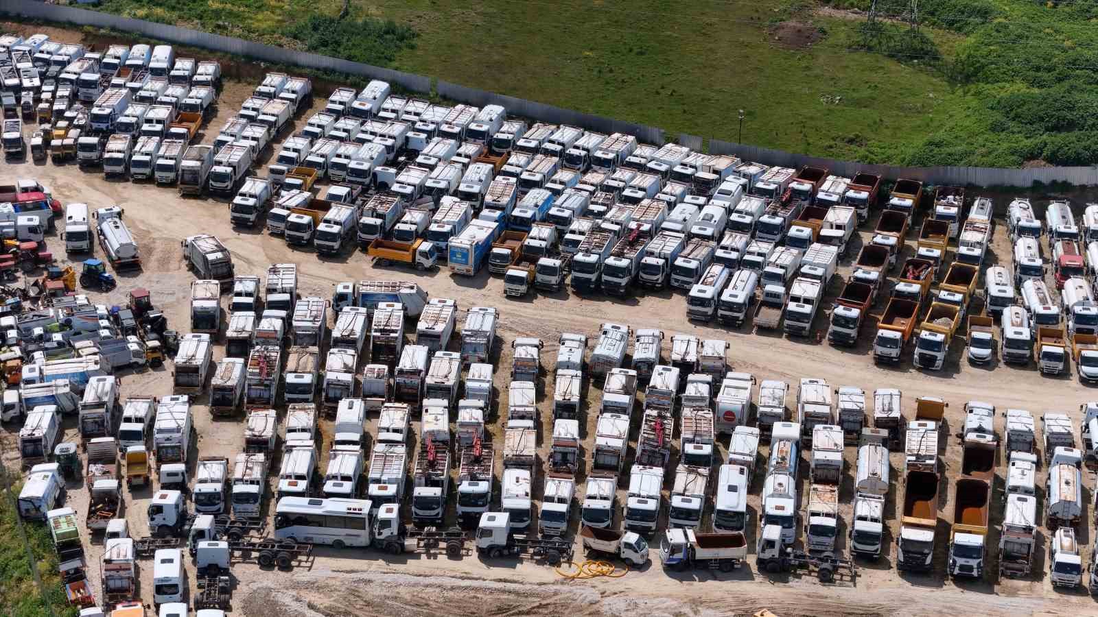 TMSF&rsquo;nin el koyduğu y&uuml;zlerce ara&ccedil;  b&ouml;yle g&ouml;r&uuml;nt&uuml;lendi
