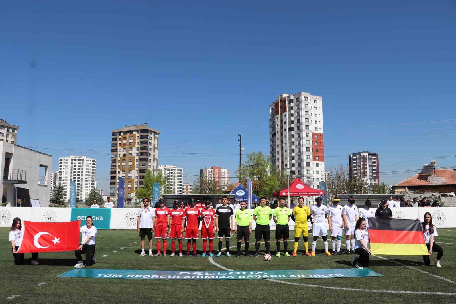 G&ouml;rme Engelliler Milli Takımı Almanya&rsquo;yı 1-0 yendi
