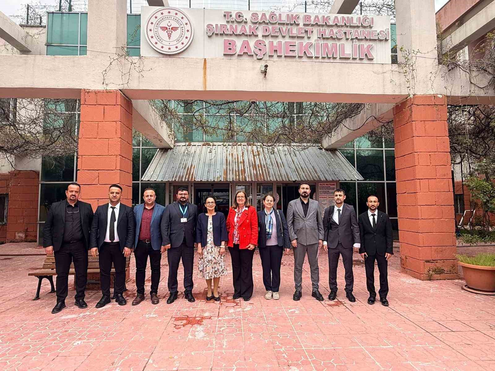 Şırnak&rsquo;ta sağlık g&uuml;ndemi masaya yatırıldı
