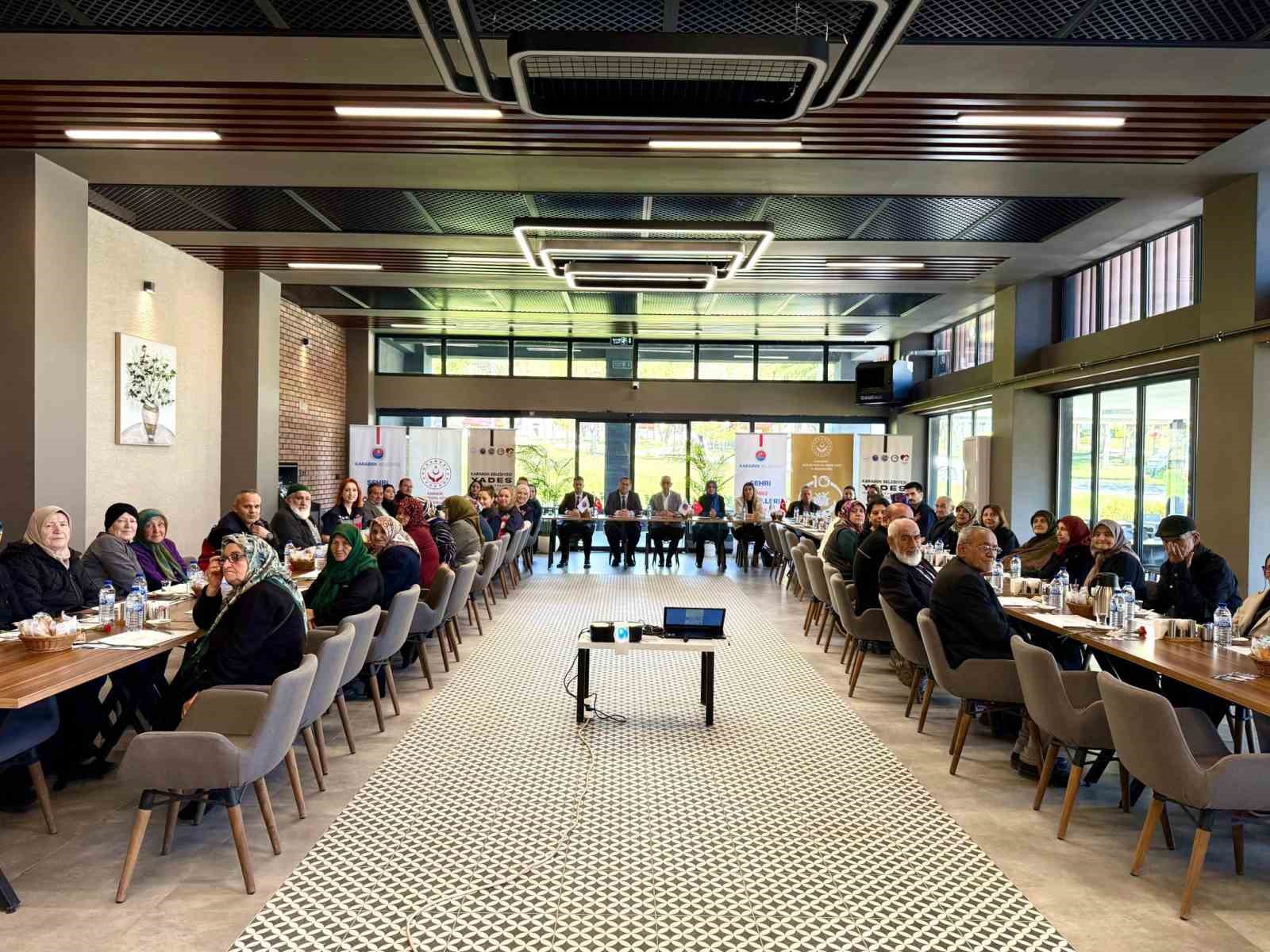 Karab&uuml;k Belediyesinden yaşlılara y&ouml;nelik dev proje
