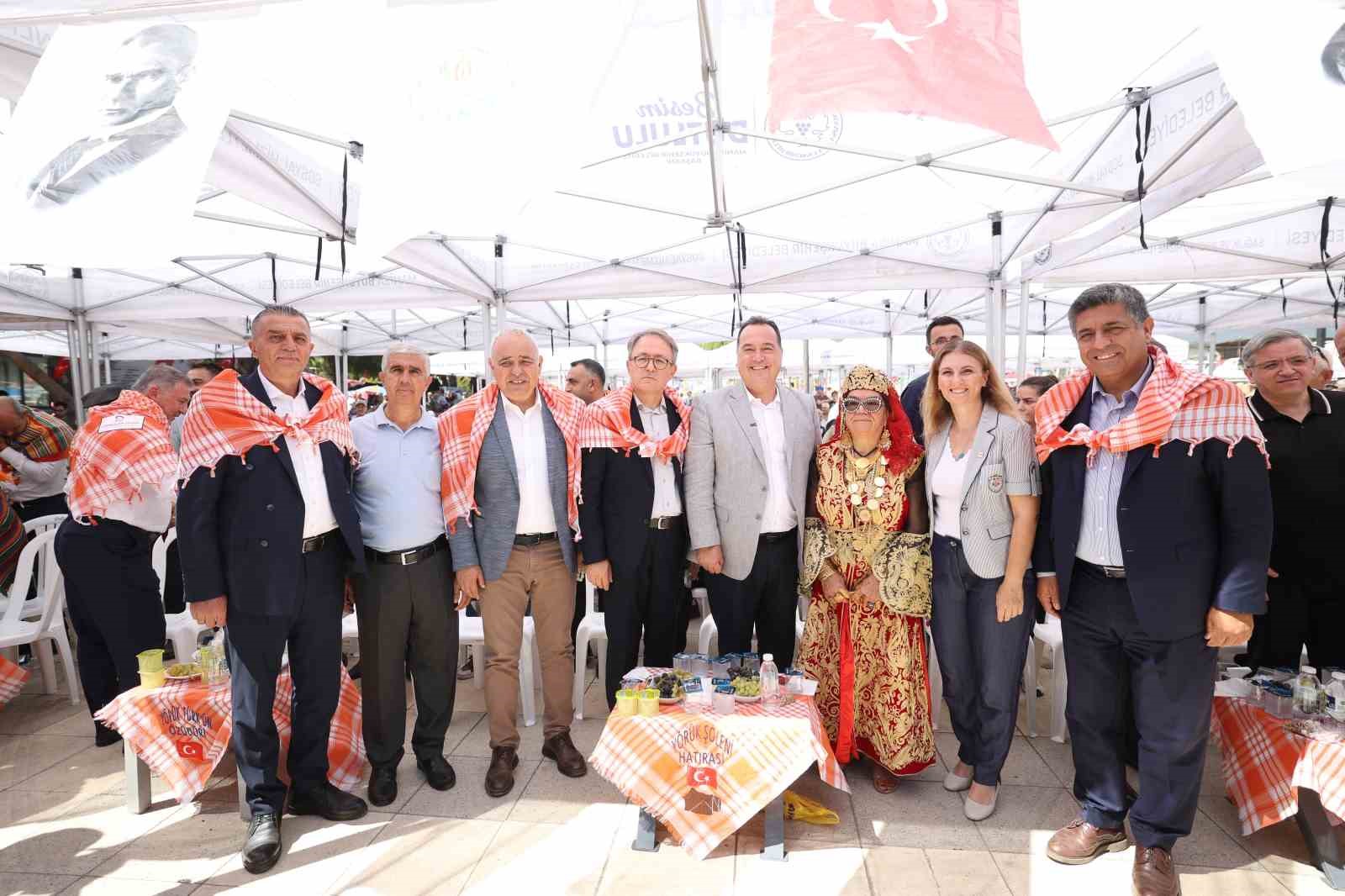 Başkan Şimşek, Bağ Bozumu ve Yörük Kültür Şenliği’ne katıldı