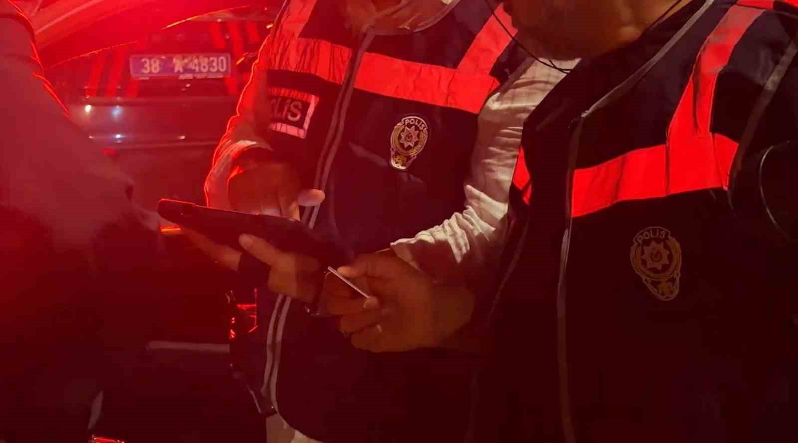 Kayseri’de 725 polis ile huzur-asayiş uygulaması