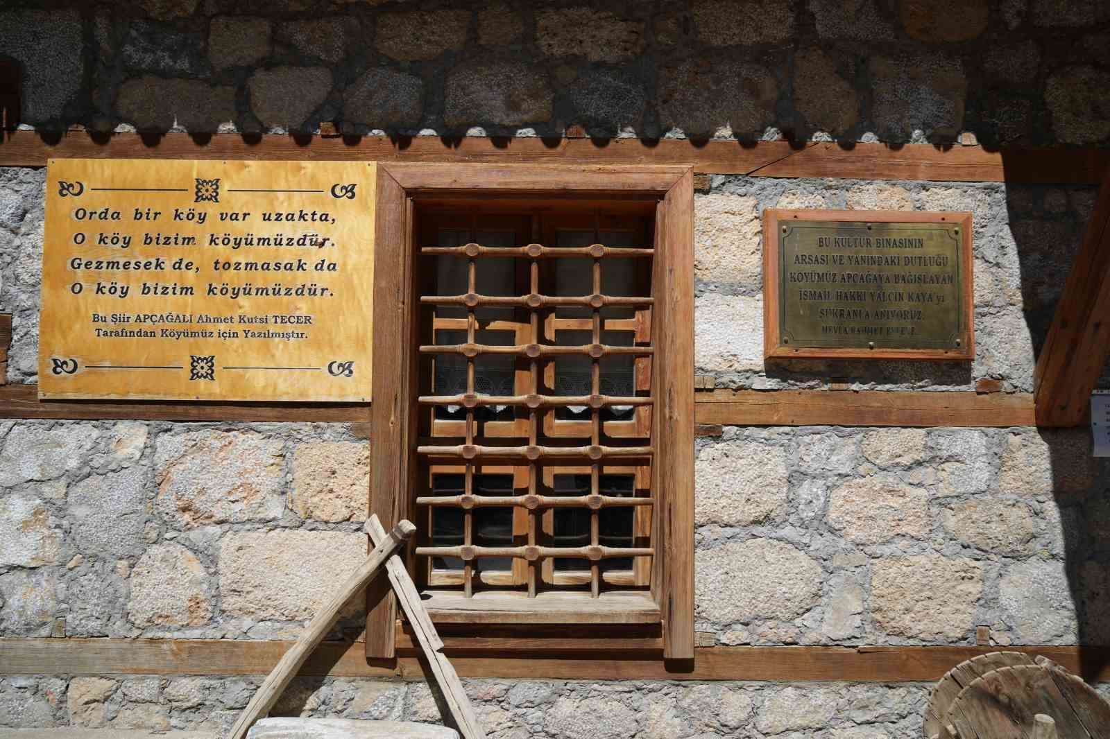 "Orda Bir Köy Var Uzakta" şiirinin ilham kaynağı Apçağa ziyaretçilerini ağırlıyor