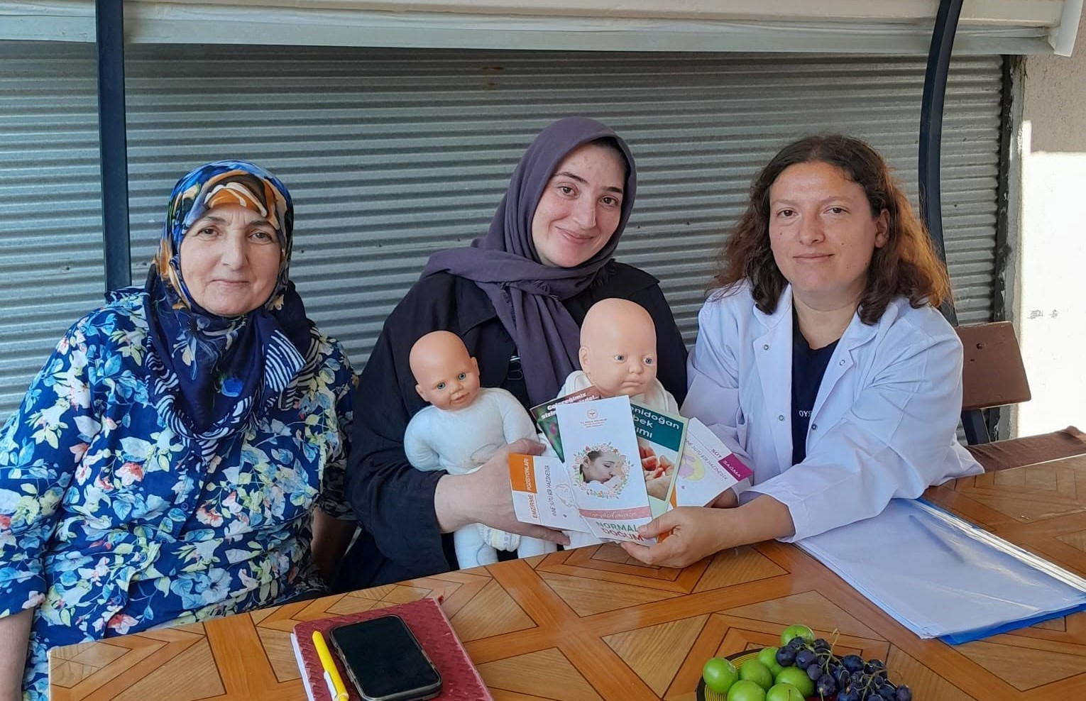 Düzce’de son 3 ayına giren gebeler evlerinde ziyaret edildi