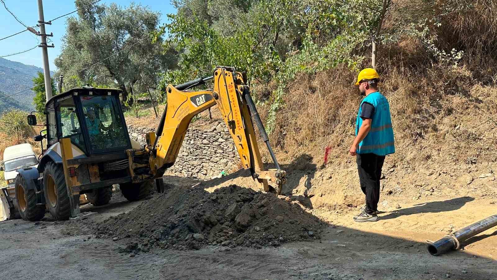 Aydın B&uuml;y&uuml;kşehir Belediyesi&rsquo;nden K&ouml;şk Baş&ccedil;ayır&rsquo;da 3,9 milyon TL&rsquo;lik altyapı yatırımı
