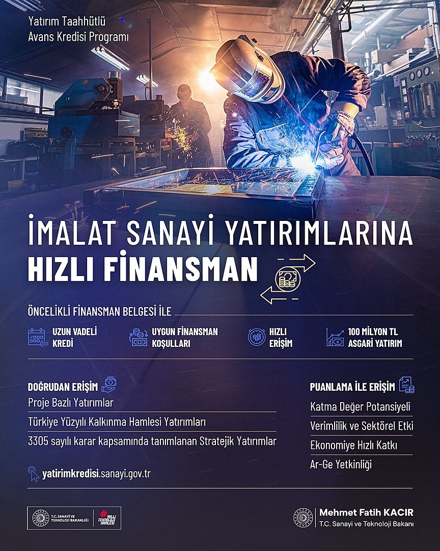 Bakan Kacır: "T&uuml;rkiye Y&uuml;zyılı Kalkınma Hamlesi Programı kapsamında yatırımcılarımız i&ccedil;in doğrudan &Ouml;FB d&uuml;zenlenecek"