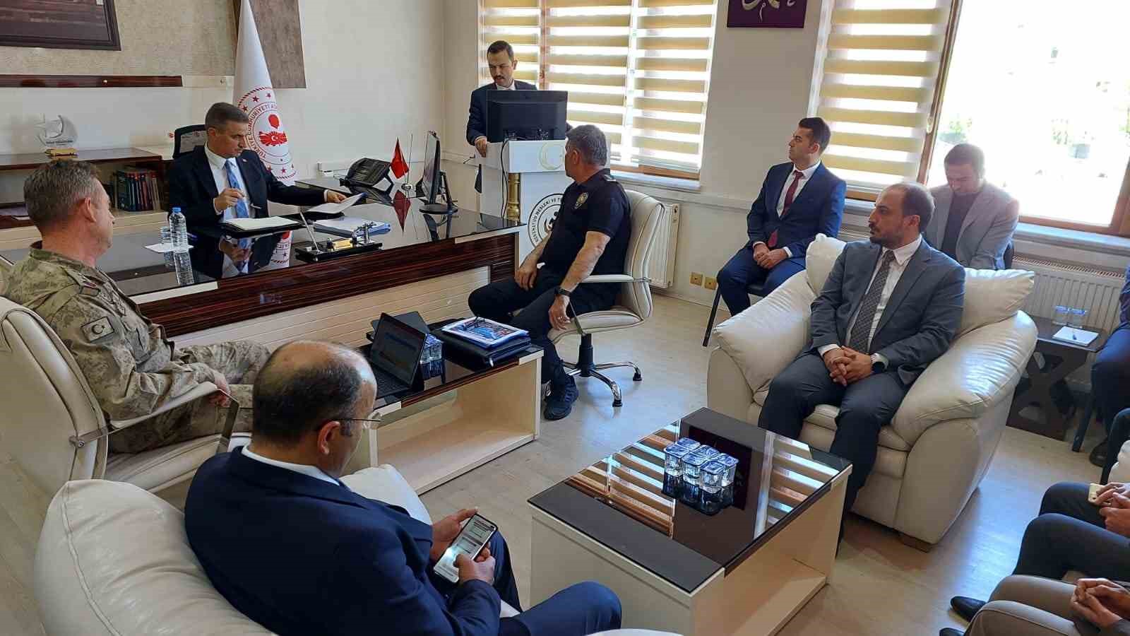 Erzurum Valisi Aydın Baruş Aşkale’de
