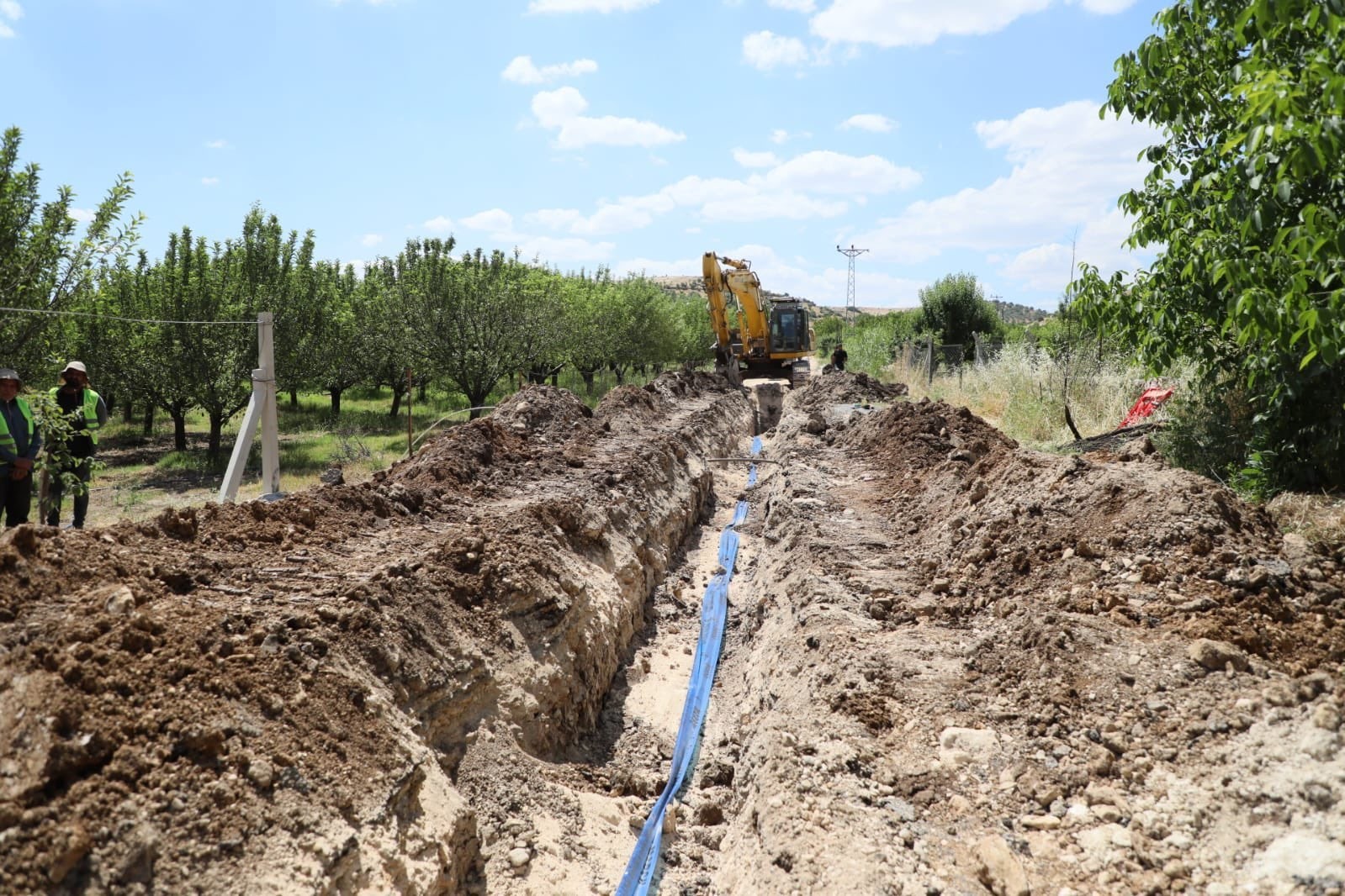 Mardin’de yaklaşık 40 yıllık ana isale hattı yenileniyor