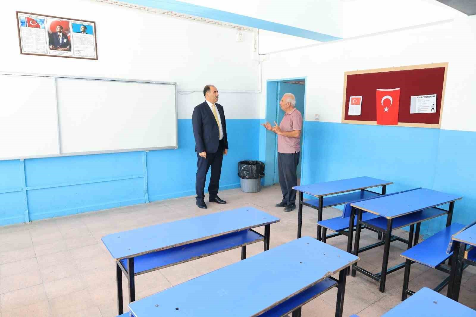 Elazığ’da yeni eğitim öğretim öncesi okul incelemeleri