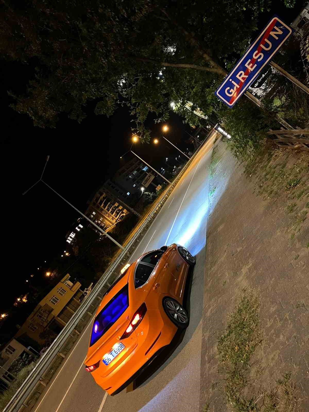 Ankara’da başlayan taksi yolculuğu Giresun’da sona erdi: Taksimetre 28 bin 591 lira yazdı