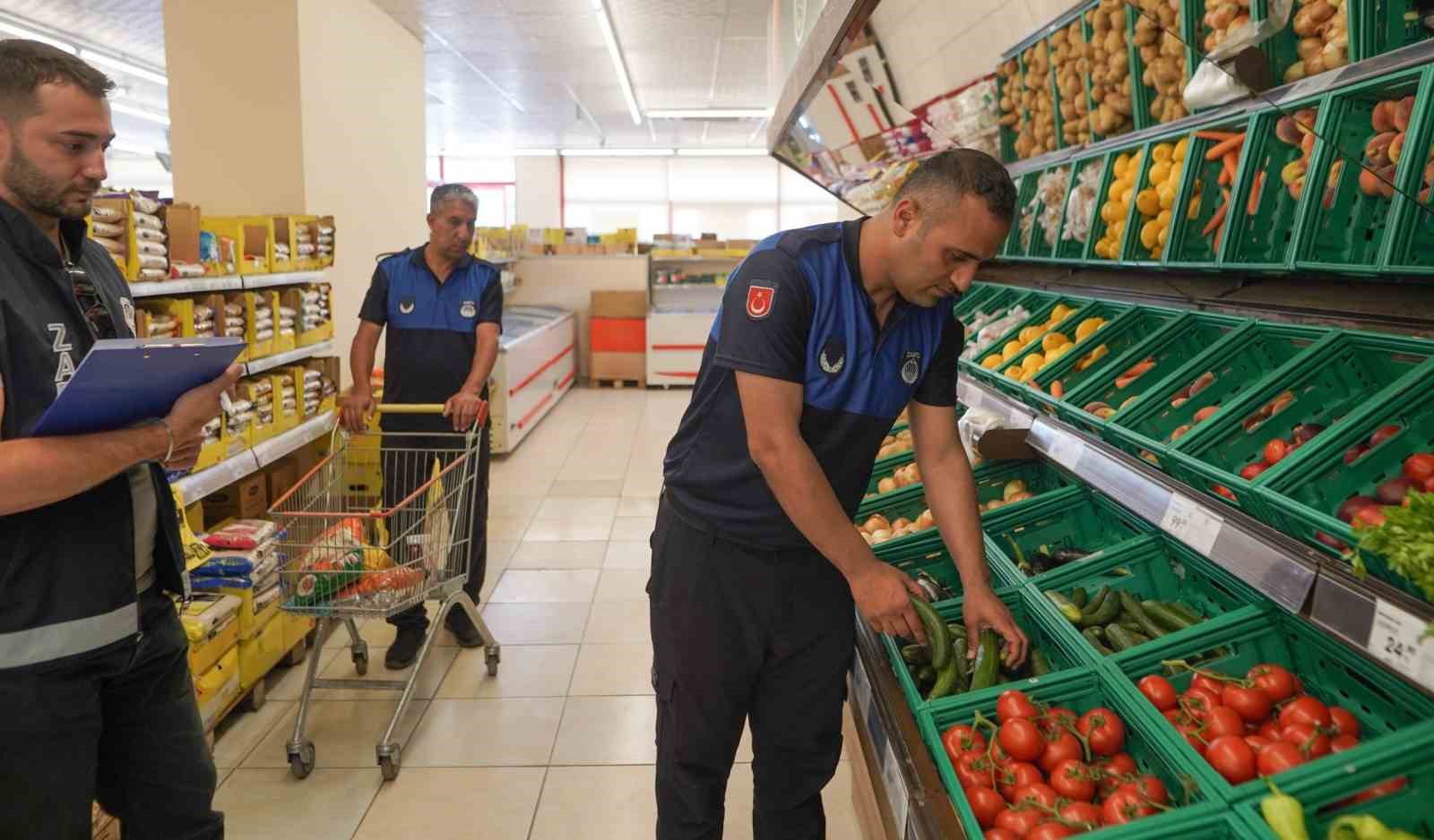Melikgazi Zabıta&rsquo;dan marketlerde sıkı denetim