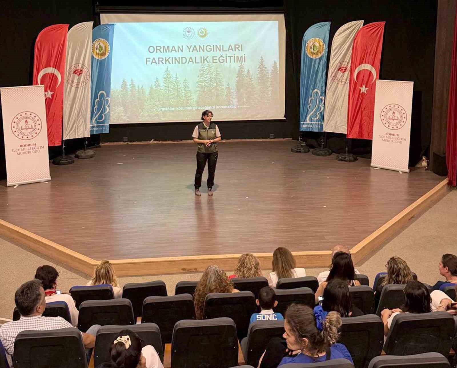 Öğretmenlere orman yangınları farkındalık eğitimi