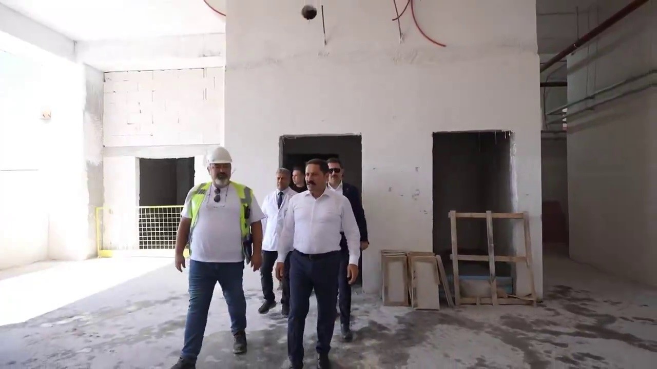 İskenderun’a 600 yataklı modern devlet hastanesi yükseliyor