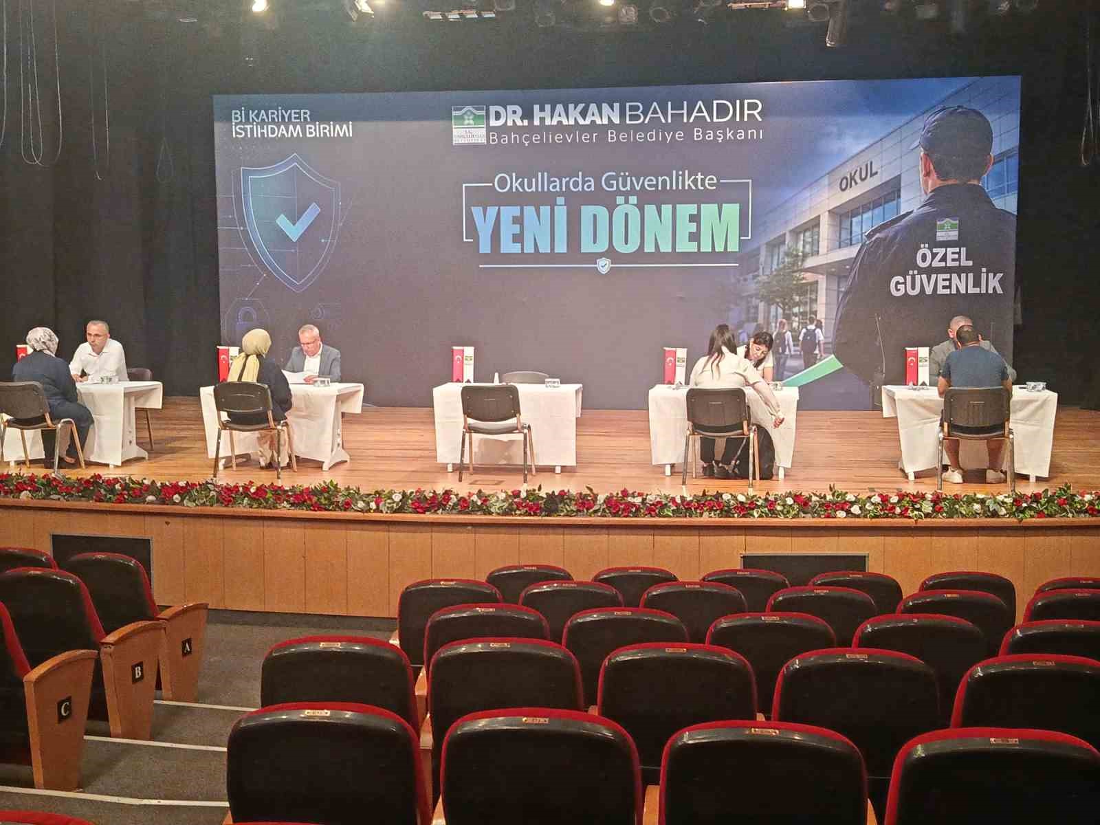 Bahçelievler’de 82 devlet okulunda 82 güvenlik personeli alınacak