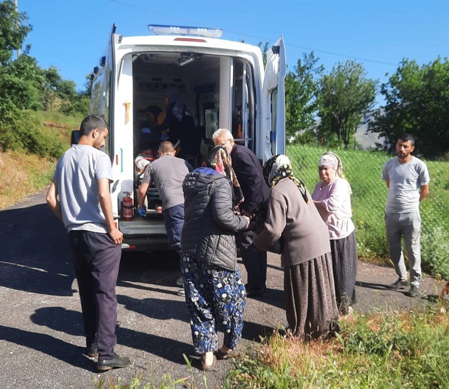 Malatya’da yaralanan vatandaş hava ambulansıyla hastaneye sevk edildi