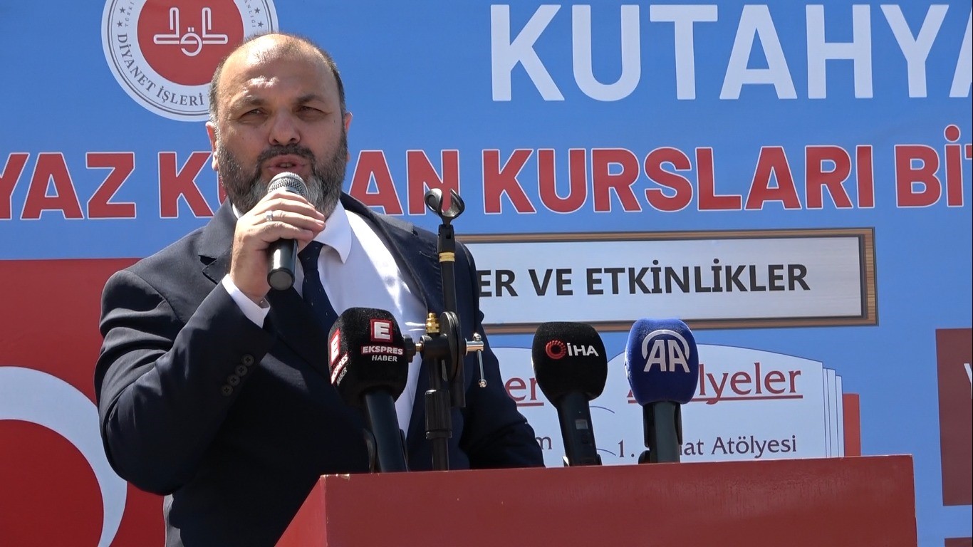 Kütahya’da Yaz Kur’an Kursları için coşkulu final