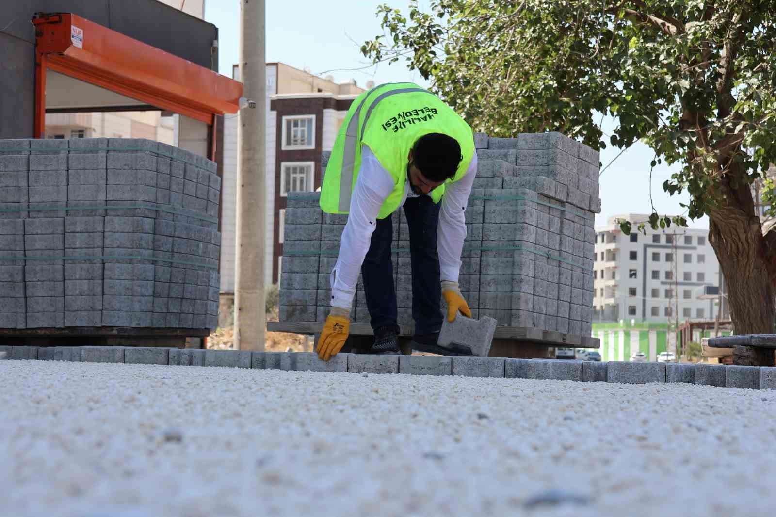 Haliliye’de sokaklar yenileniyor