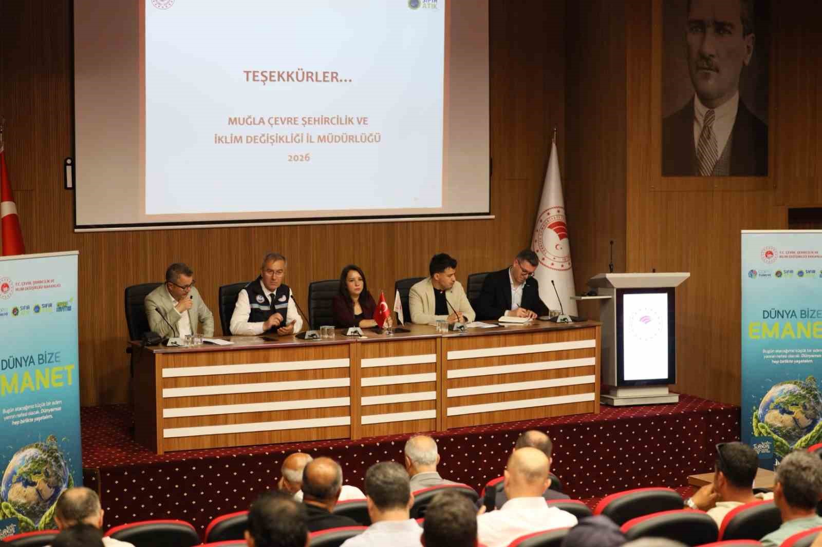 Muğla’da denizlerin geleceği için kritik toplantı