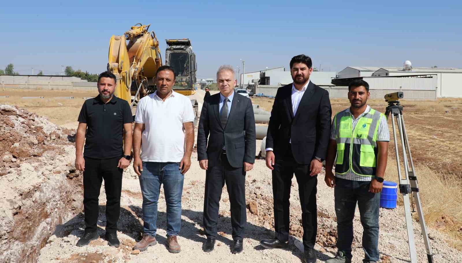 MARSU’dan Kızıltepe’ye kanalizasyon yatırımı