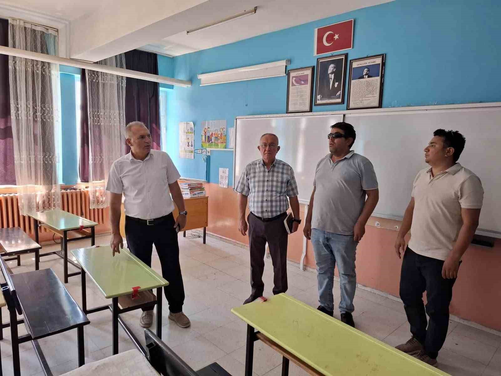 Sarıgöl’de eğitim kurumlarında yeni dönem hazırlıkları