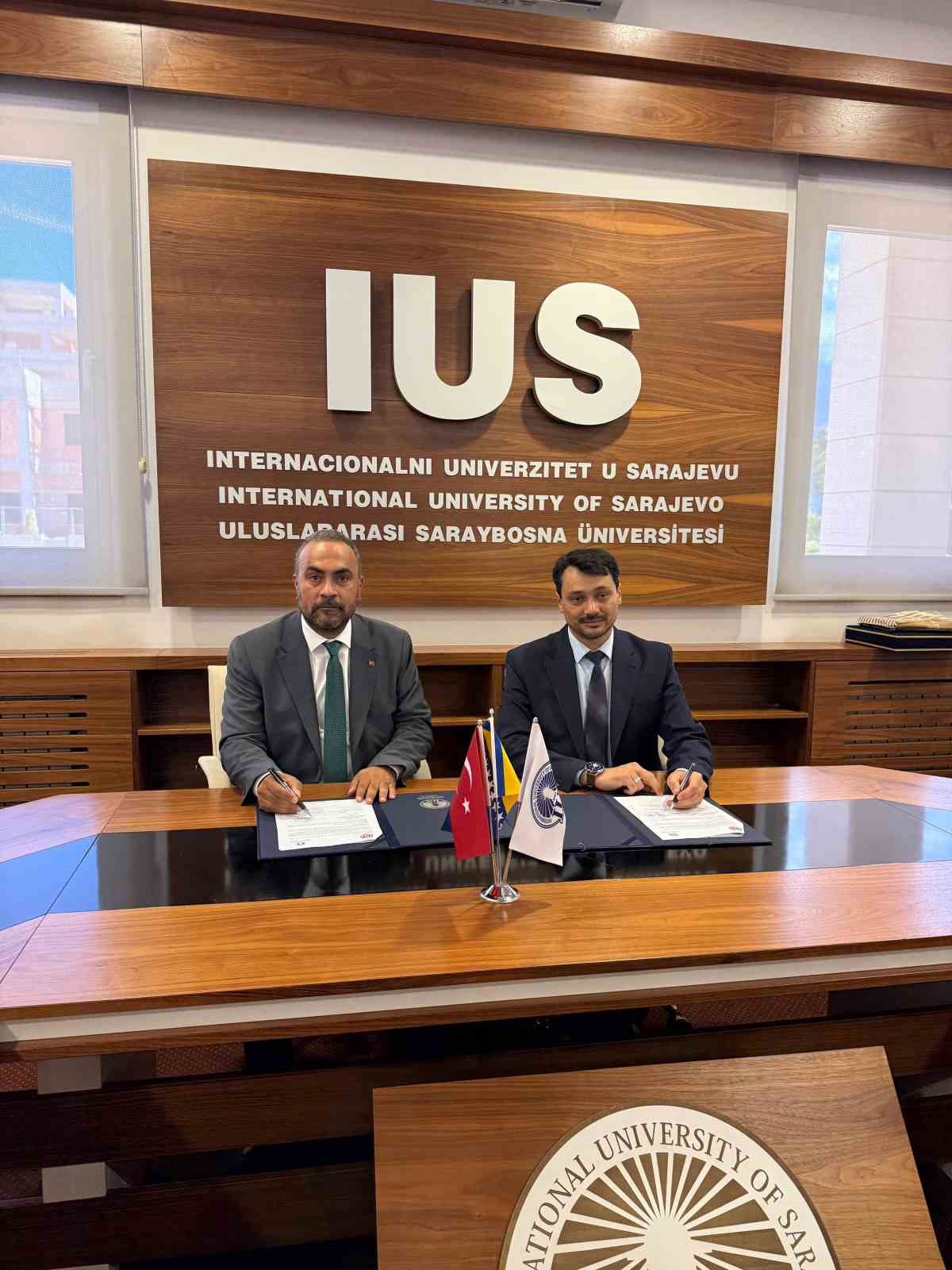 BARÜ ile Uluslararası Saraybosna Üniversitesi arasında iş birliği protokolü yapıldı