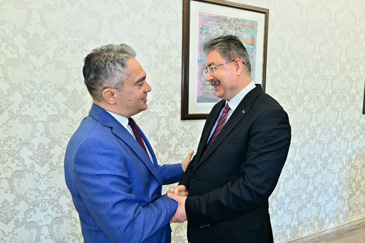 Eskişehir Cumhuriyet Başsavcılığına atanan Deniz, Vali Yılmaz’ı ziyaret etti