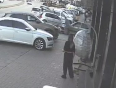 Kırşehir’de otomobile çarpan bisikletli çocuk yaralandı