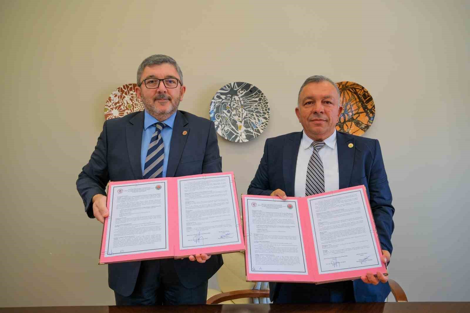 BŞEÜ ile Bilecik Ziraat Odası arasında iş birliği