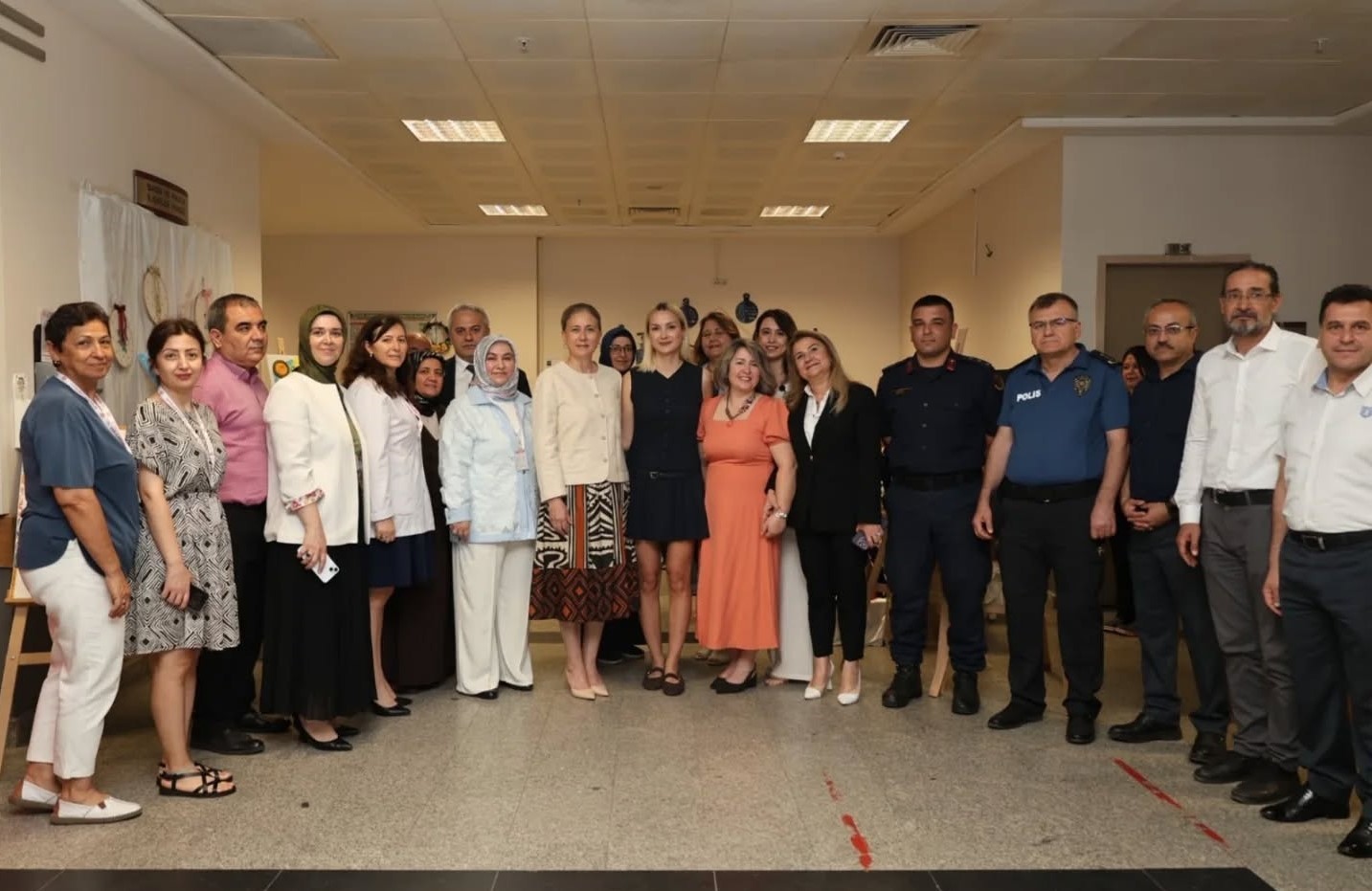 Nazilli’de TRSM danışanlarının hazırladığı eserler görücüye çıktı