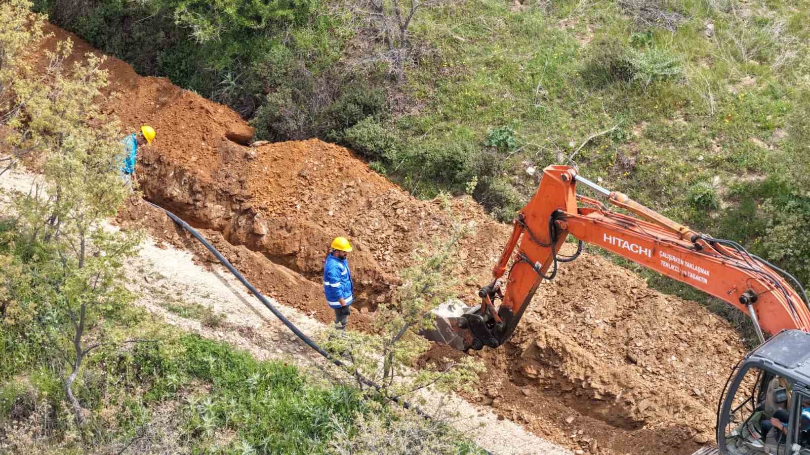 Sultanhisar&rsquo;da i&ccedil;me suyu altyapısı yenileniyor