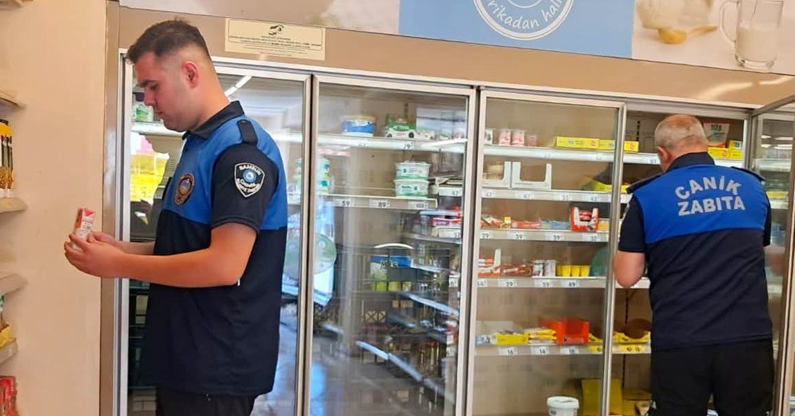 Canik’te zabıtadan fiyat ve hijyen denetimi