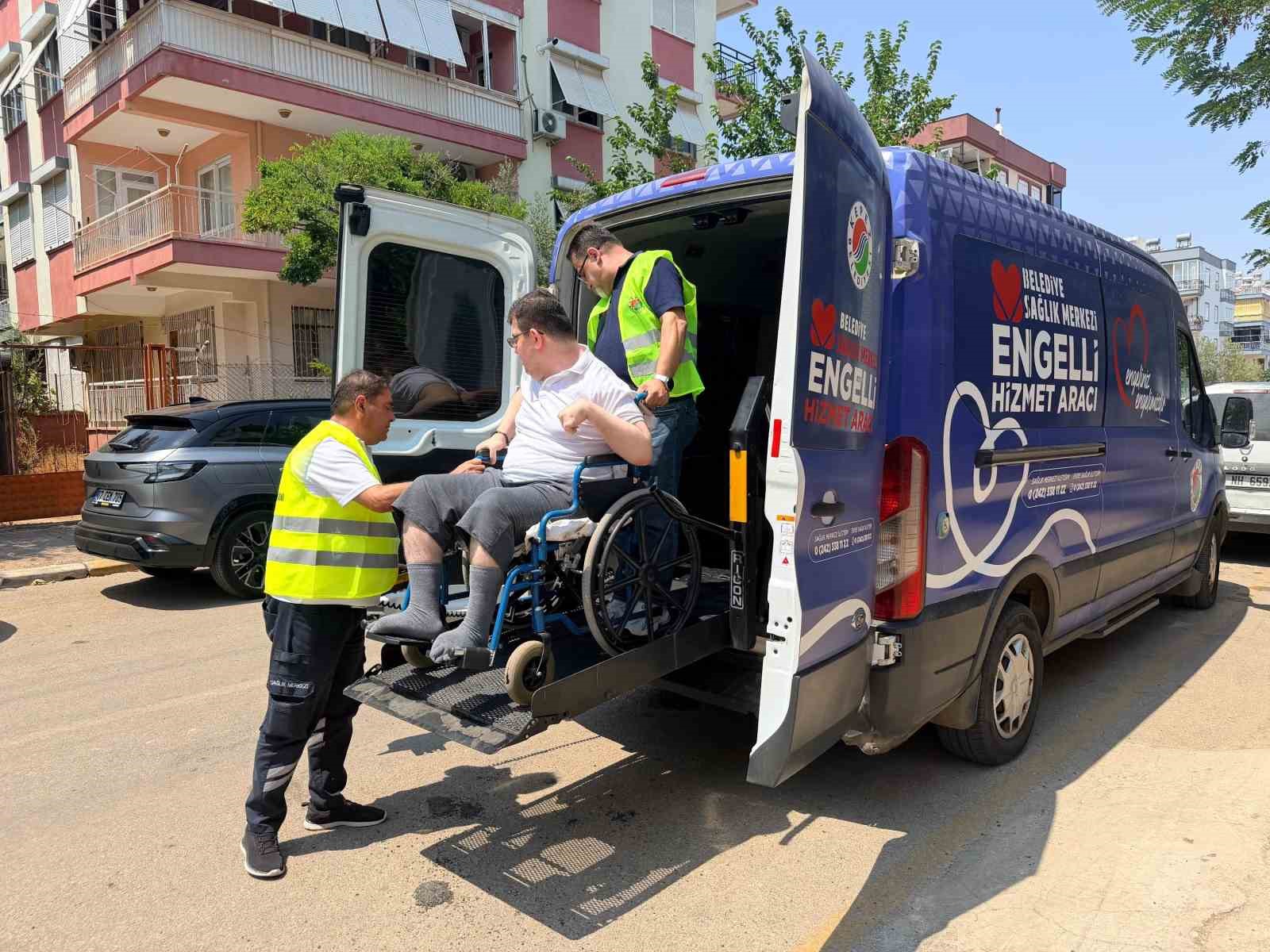 Kepez&rsquo;de engelleri aşan hizmet