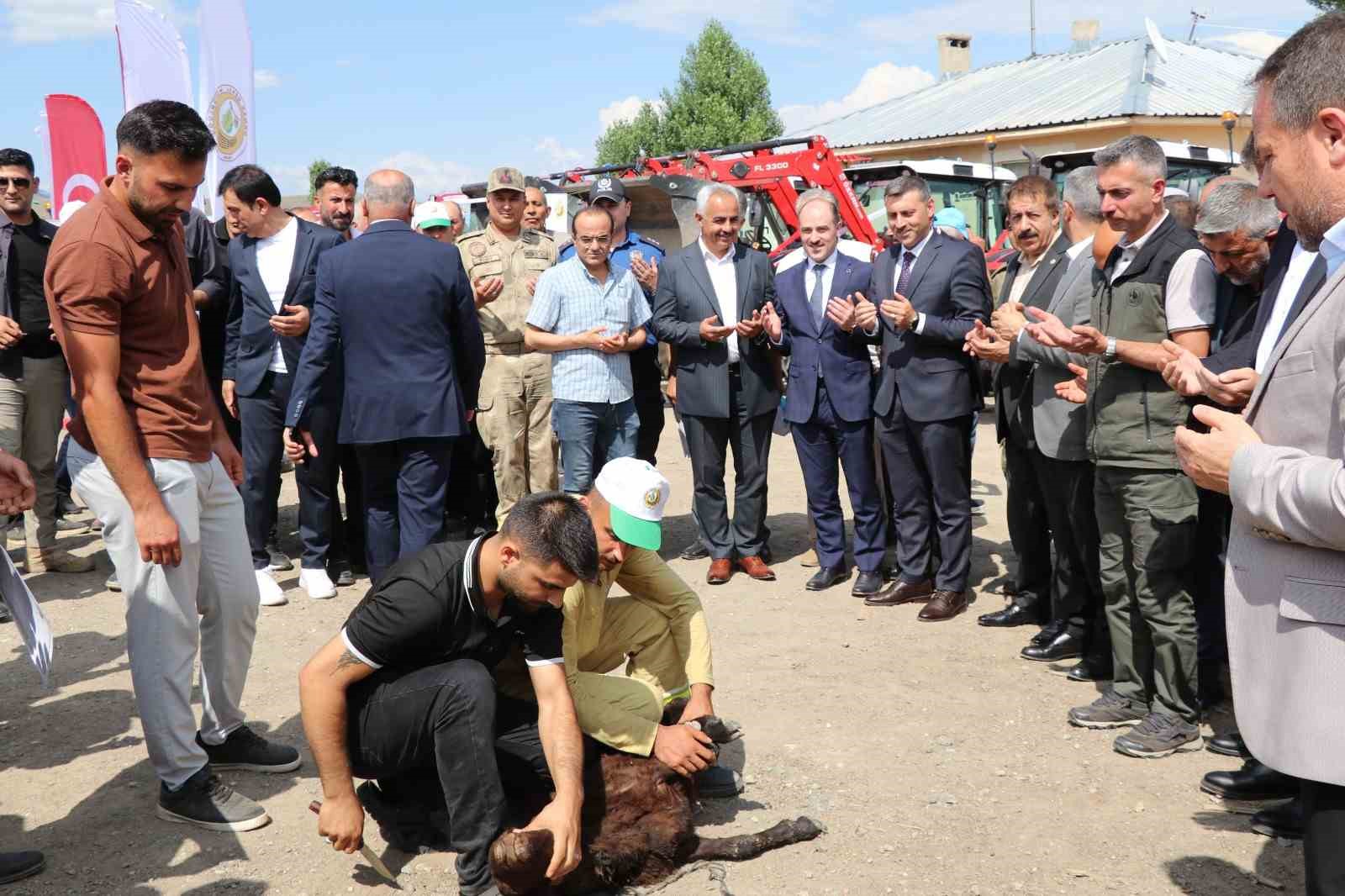 50 milyon 448 bin liralık ORKÖY desteği çiftçilerle buluştu