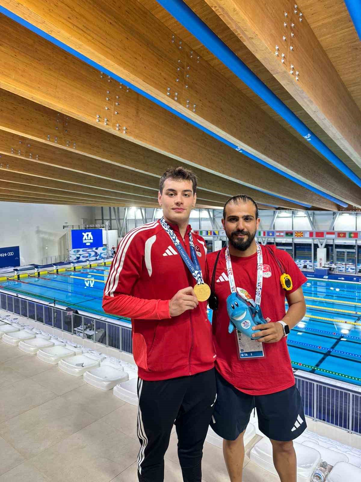 Gaziantep b&uuml;y&uuml;kşehir sporcusundan tarihi başarı