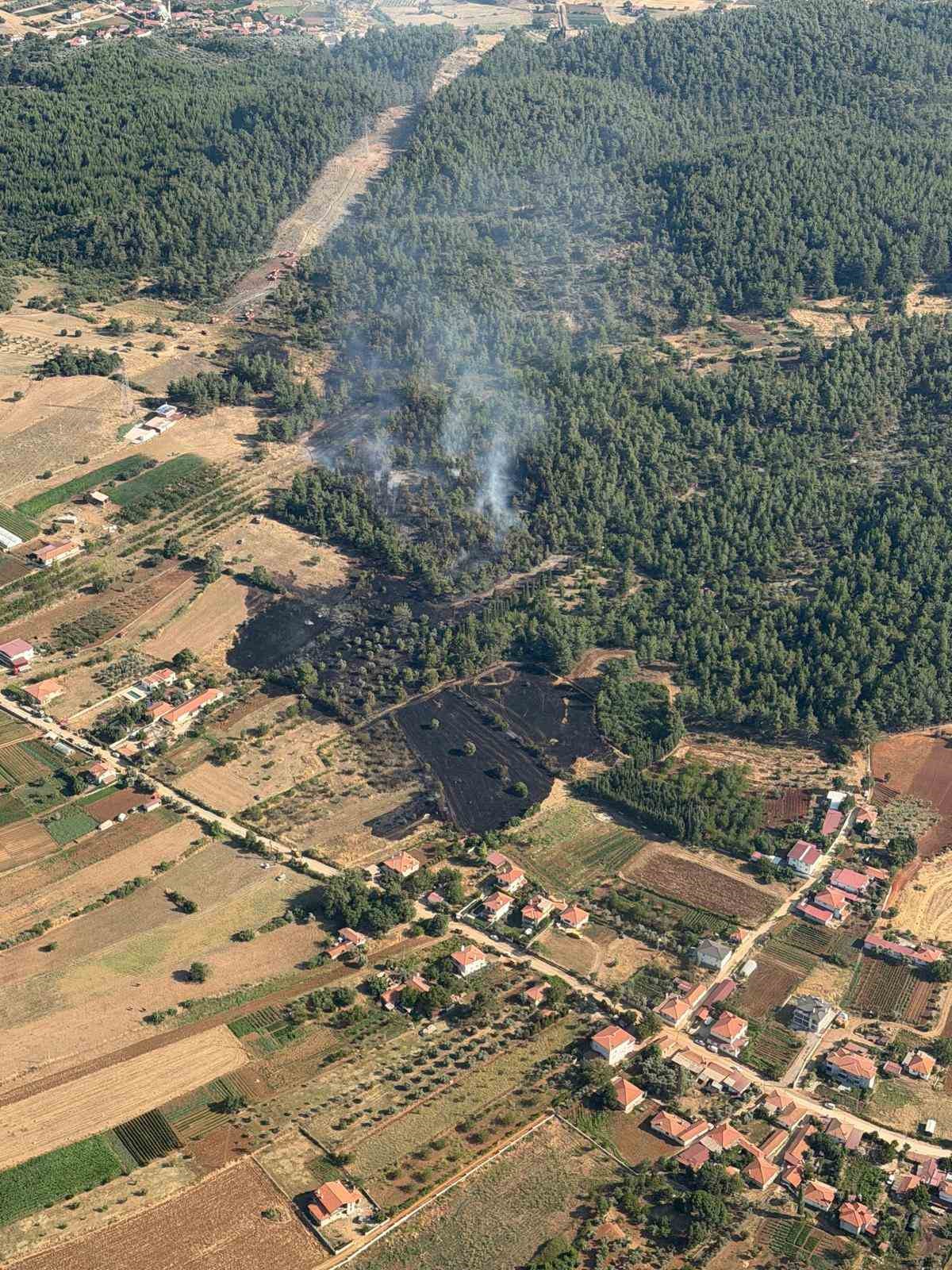 Muğla’daki orman yangını kontrol altına alındı