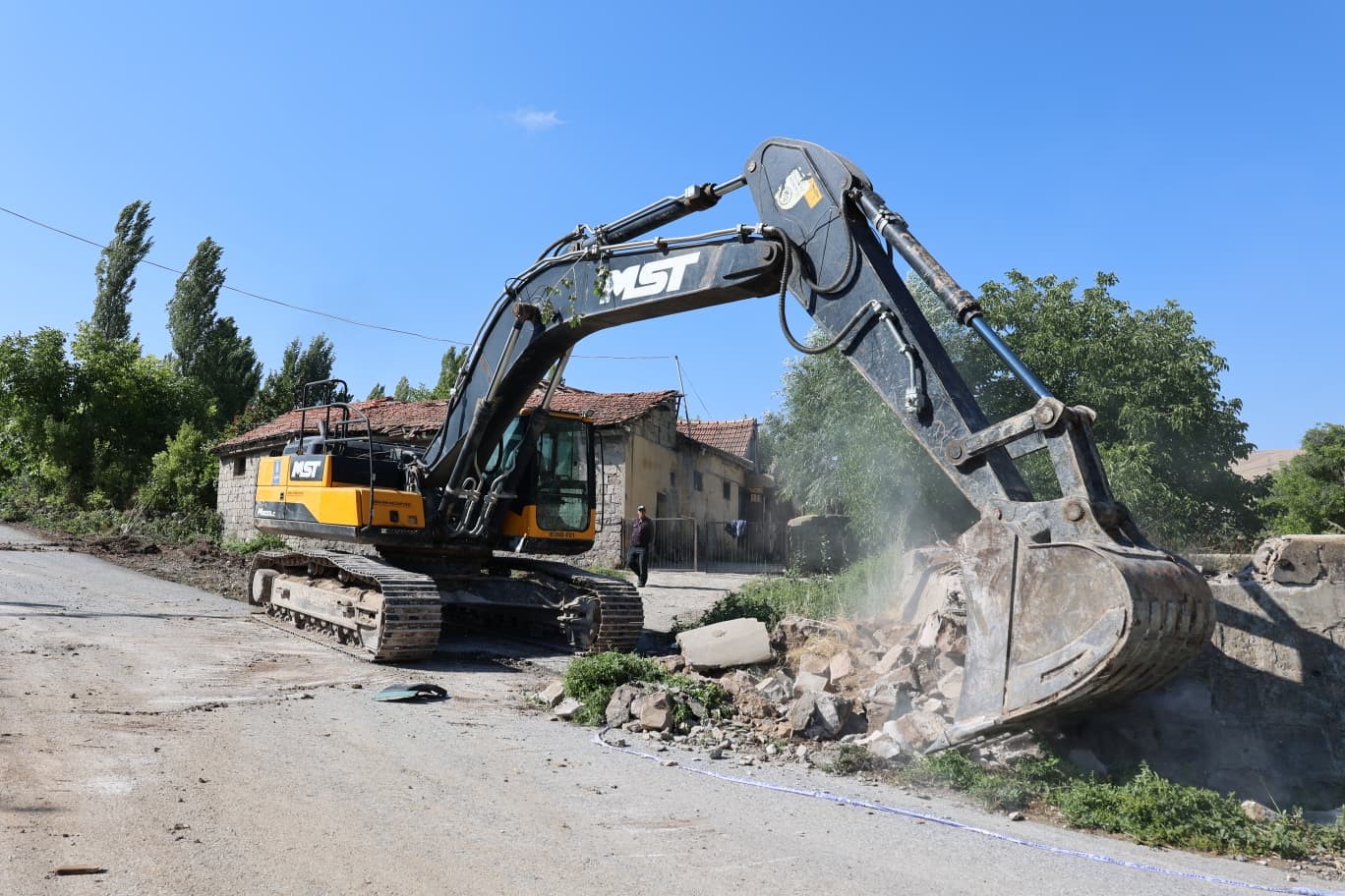 Bünyan cezaevi yolu genişletiliyor