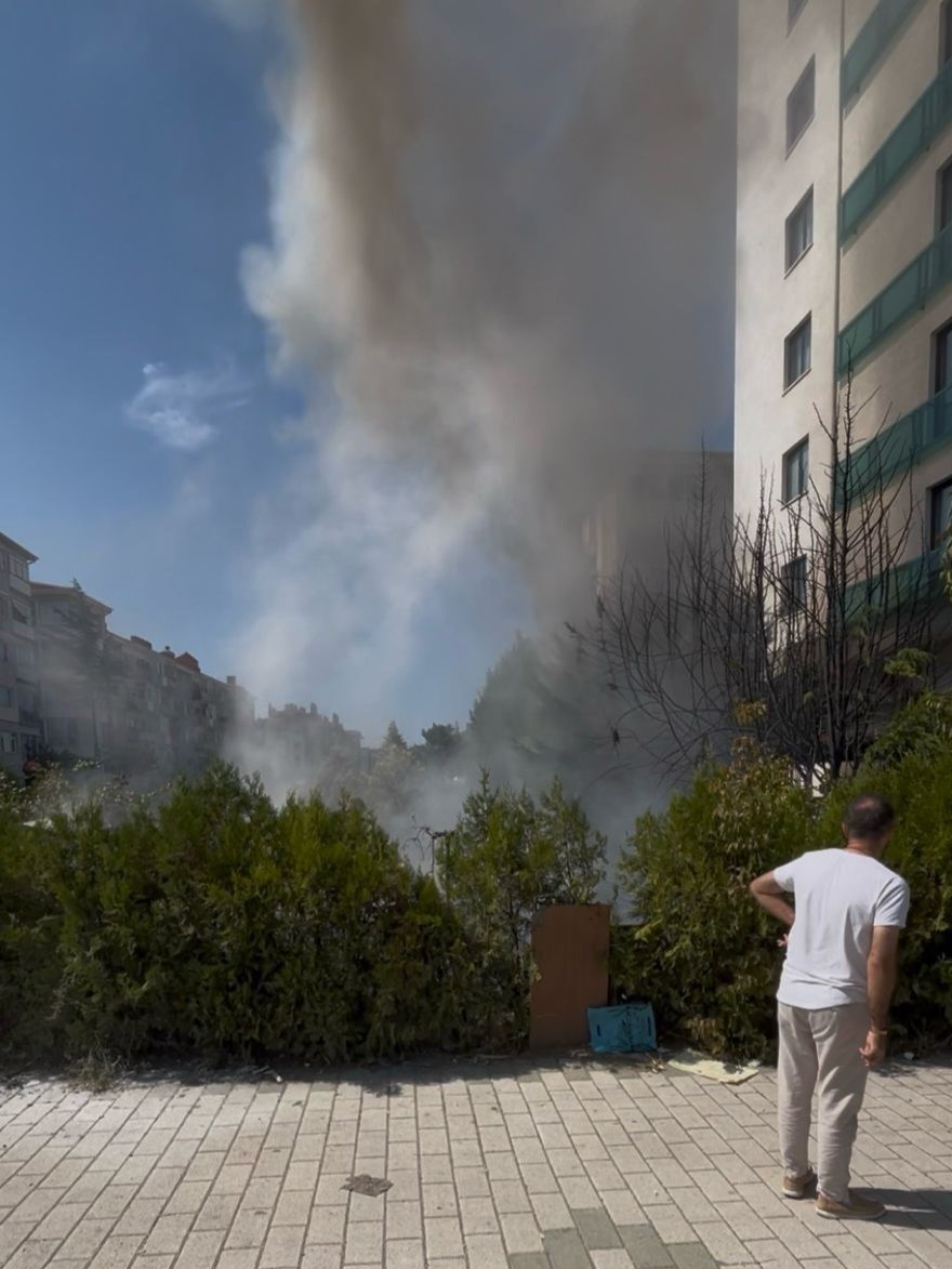 Eskişehir’de çocukların yangına verdiği tepki gülümsetti